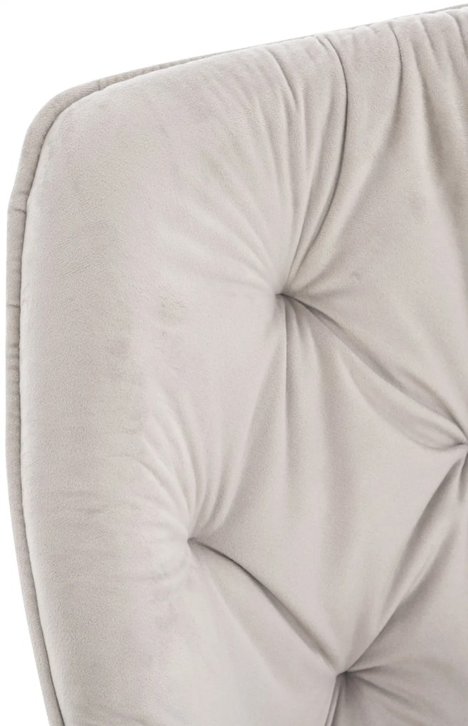 Stolička Tanna - zamat - Sivá