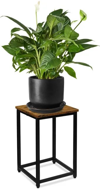 Stojan na kvety ARBEN RUSTIC čierny 40 cm