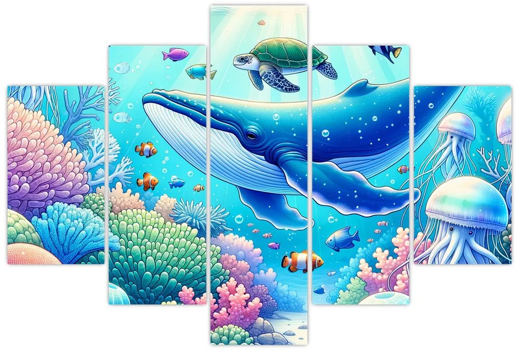 Obraz – Podvodný svet (150x105 cm)