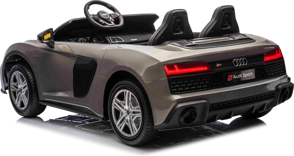 Ramiz Detské autíčko Audi Spyder R8 LIFT sivé