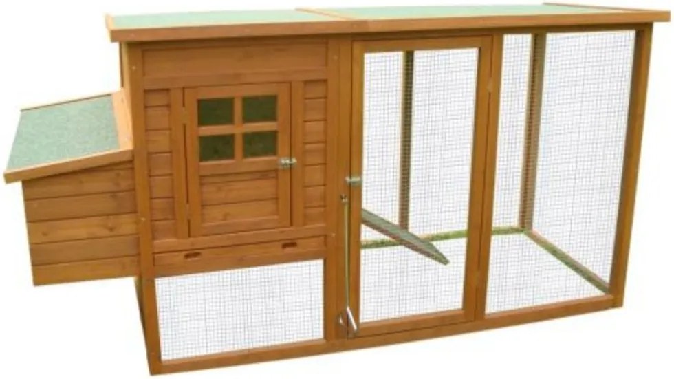 Drevený kurník KENNIVA RUSTY 2000 x 750 x 1030 mm