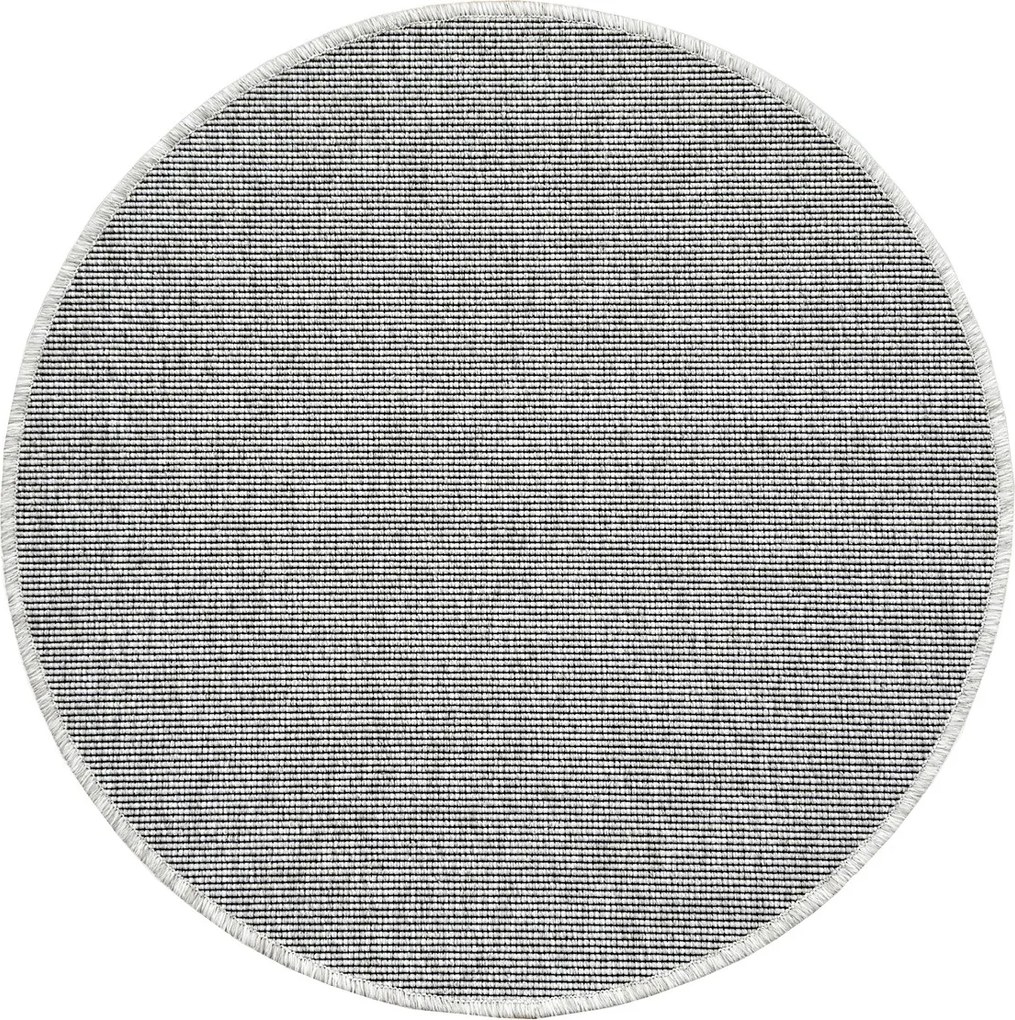 Vopi, Kusový koberec Nature NEW béžová kruh, 67x67 (priemer) kruh, béžová, kuchyňa