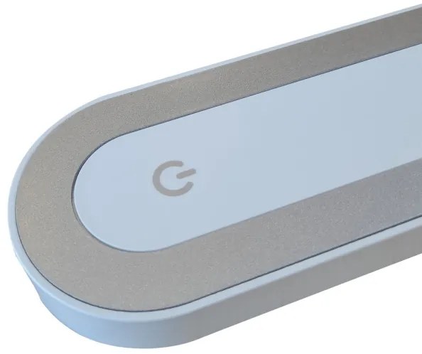 LED Stmievateľná dotyková stolná lampa MADERA LED/7W/230V biela