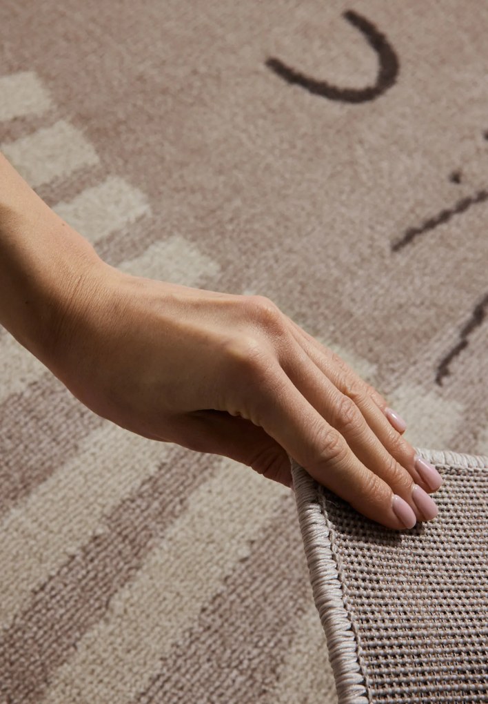 Hanse Home, Detský koberček Adventures 106214 Beige Cream, 160x235, béžová, detská izba