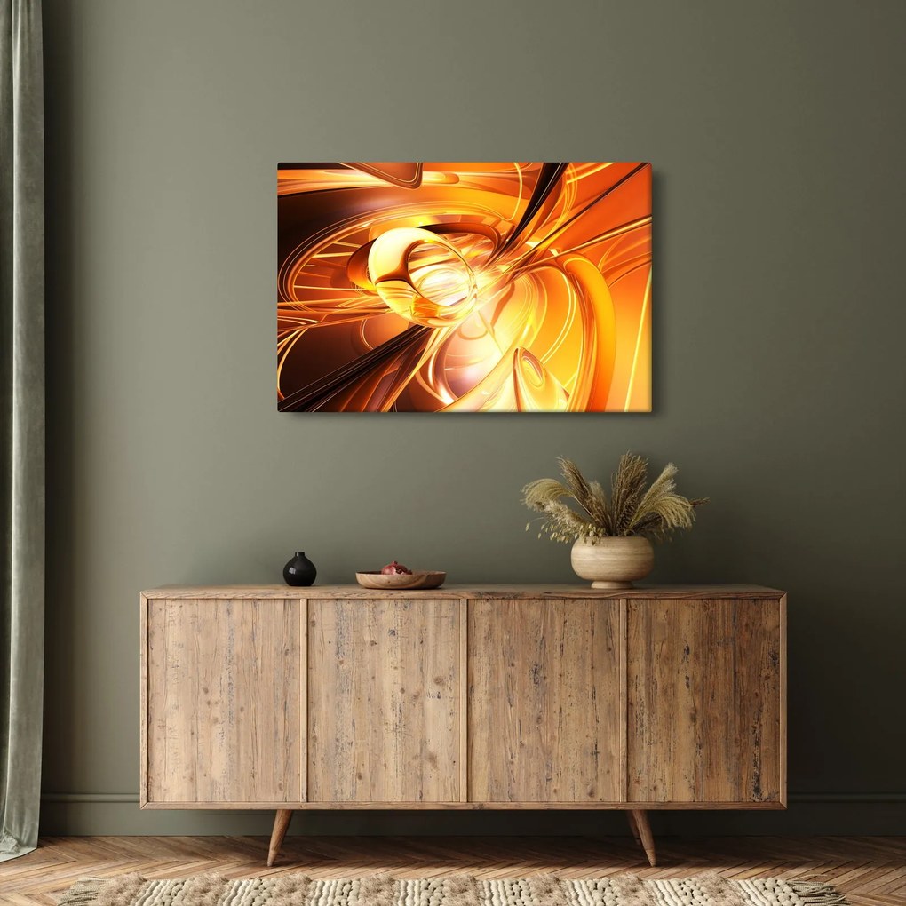 Obraz abstrakcie (90x60 cm)