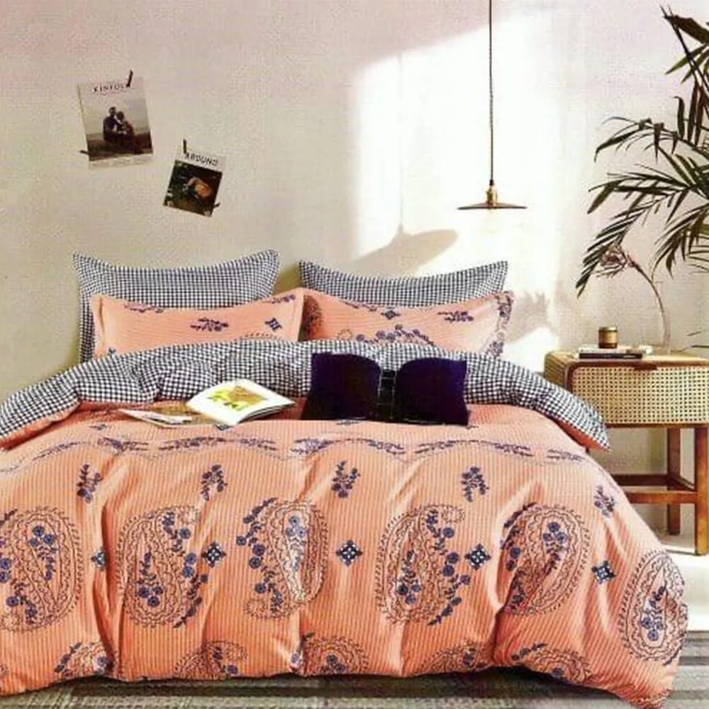 Bavlnené posteľné obliečky 7-dielne design 7S01