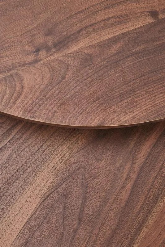 KONFERENČNÝ STOLÍK DAVINO ORECH + ČIERNY