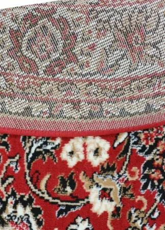Koberce Breno Kusový koberec PRACTICA kruh 59/CVC, červená, viacfarebná,200 x 200 cm