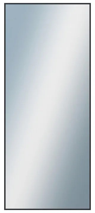 DANTIK - Zrkadlo v rámu, rozmer s rámom 50x120 cm z lišty Hliník čierna (7001021)