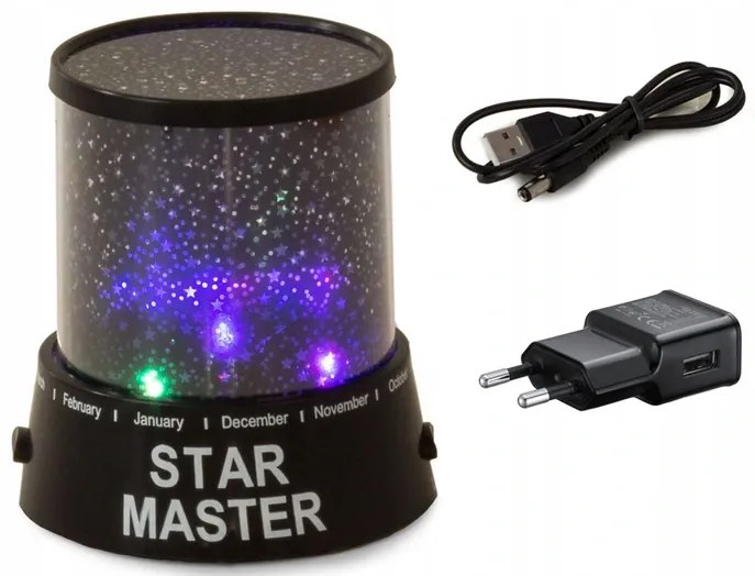 Verk Projektor nočnej oblohy Star Master + USB kábel