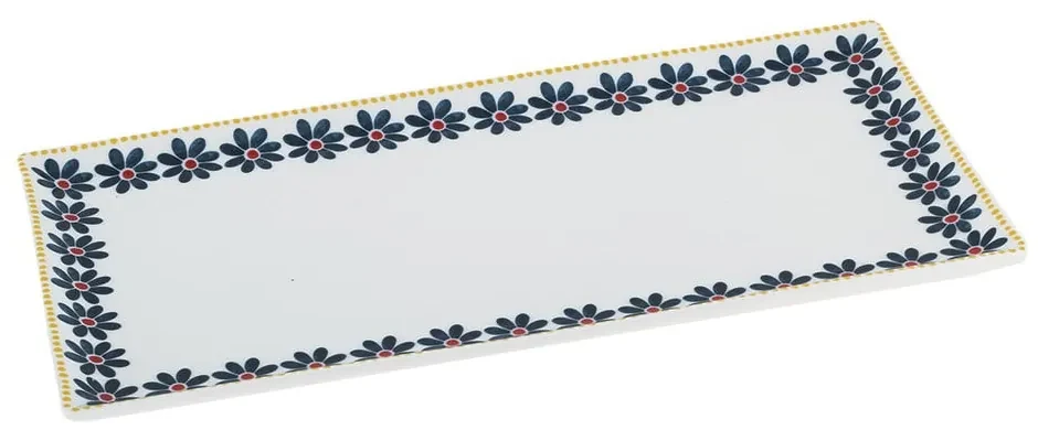 Porcelánový servírovací tanier Villa Altachira Gardeny, 32 x 17,5 cm