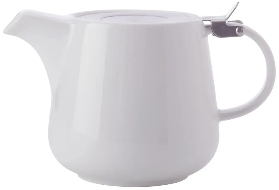 Biela porcelánová čajová kanvica so sitkom Maxwell &amp; Williams Basic, 1,2 l