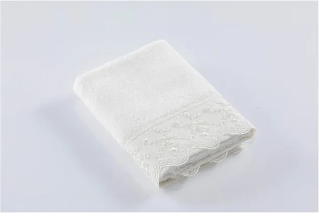 Biely uterák z bavlny Bella Maison Gemma, 50 × 90 cm