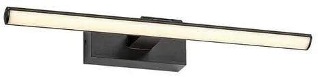 Rabalux 78001 nástenné LED svietidlo Gaten, 8 W, čierna