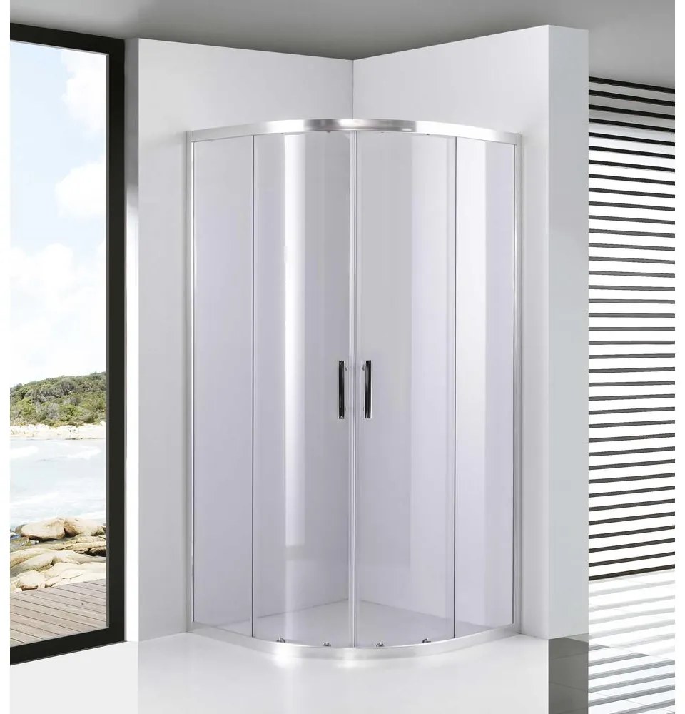 Avignon 6mm zakrivený Sprchový kút 70*70 190cm