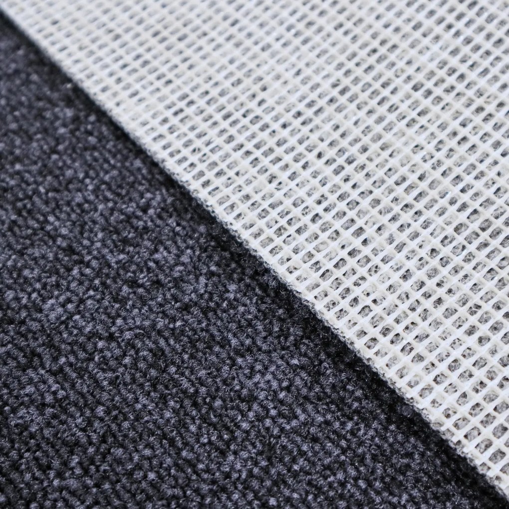 Metrážny koberec Baltic 77, na mieru, šíře 4m, šedá, ab (mriežka), chodba / predsieň, Betap