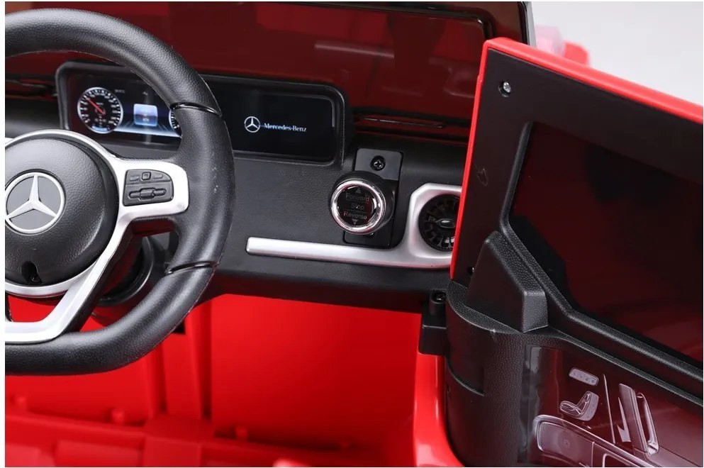 LEAN CARS Elektrické autíčko Mercedes G500 červené