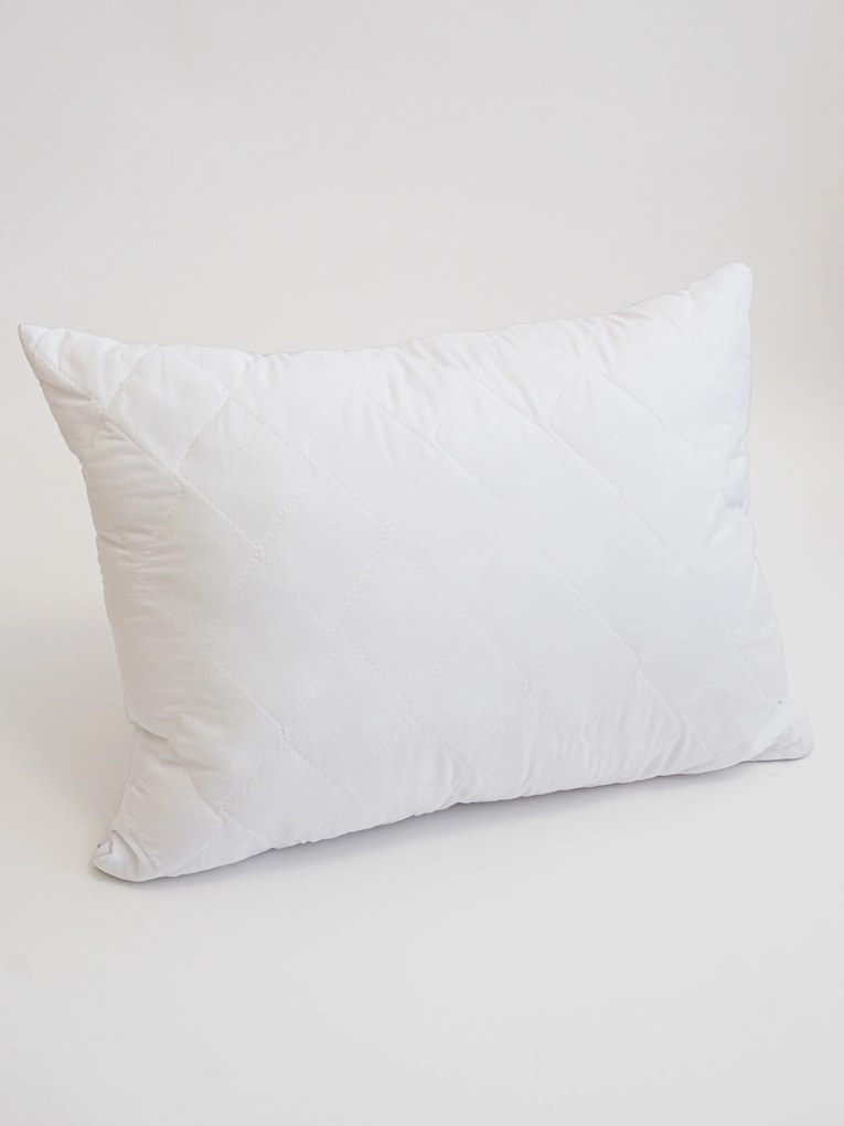 Prešívaný vankúš z dutého vlákna Classic - 40 × 60 cm so zipsom