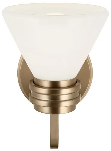 Kichler KL-FARUM1-CPZ - LED Kúpeľňová lampa FARUM 1xG9/3W/230V mosadz
