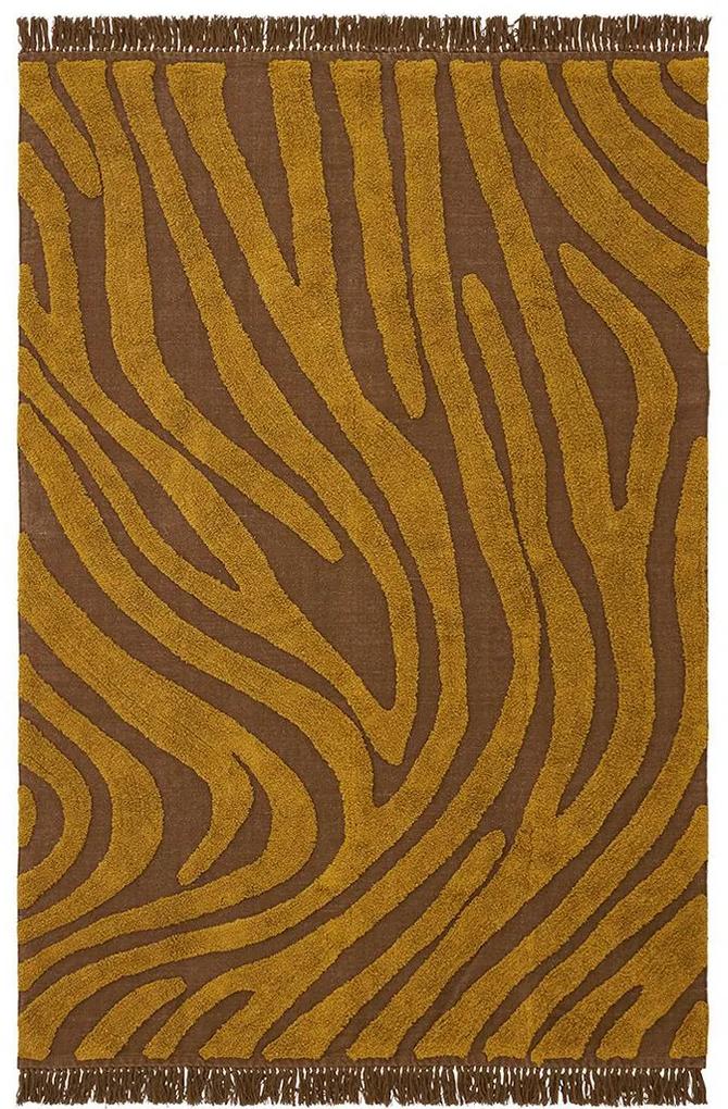 Bavlnený koberec „Merida Brown", 240 x 170 cm