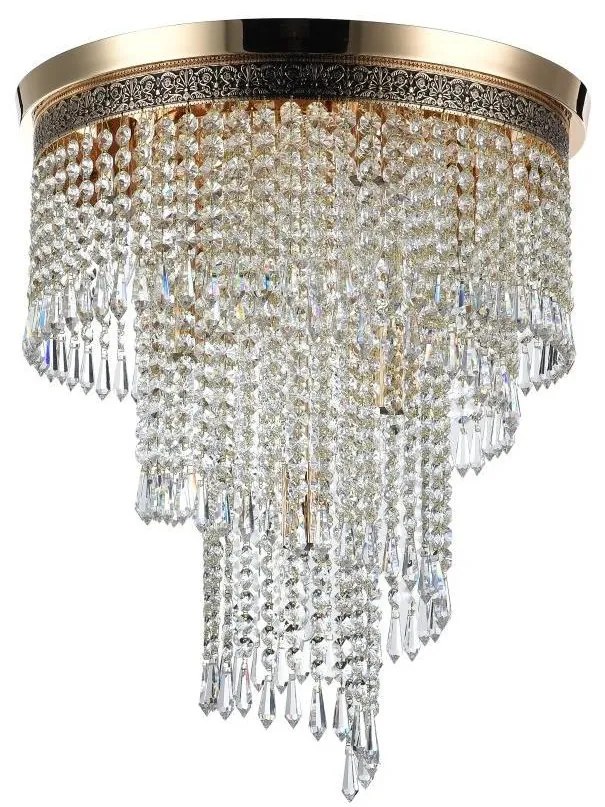 Maytoni DIA522-CL-07-G - Stropné svietidlo CASCADE 7xE14/60W/230V