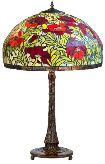 Luxus Tiffany lampa kolekcia POPPY Slim 51*72