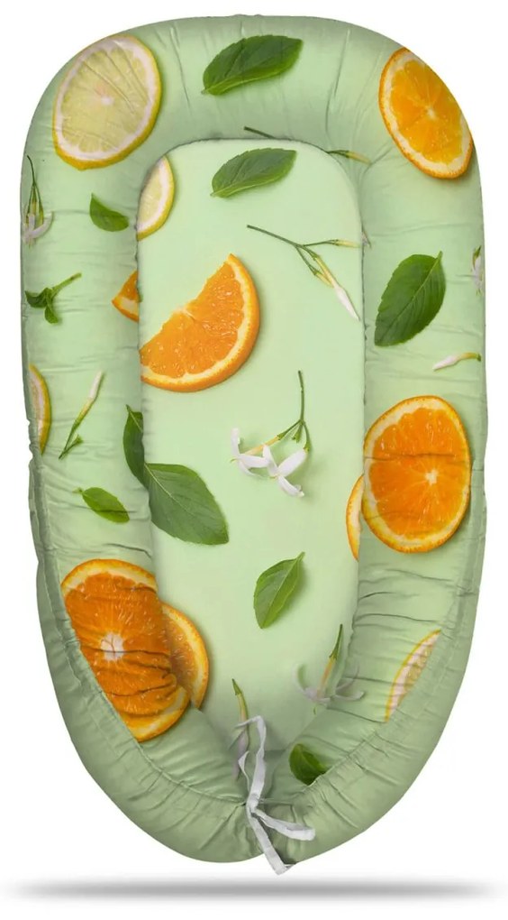 Sablio Hniezdočko pre bábätko Citrus a kvet