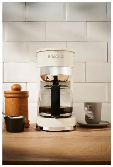 Silvercrest®  Kávovar Chrom Retro 1973 Skmr 1000 A1/Sokmr 1000 A1, krémový  (100393097)