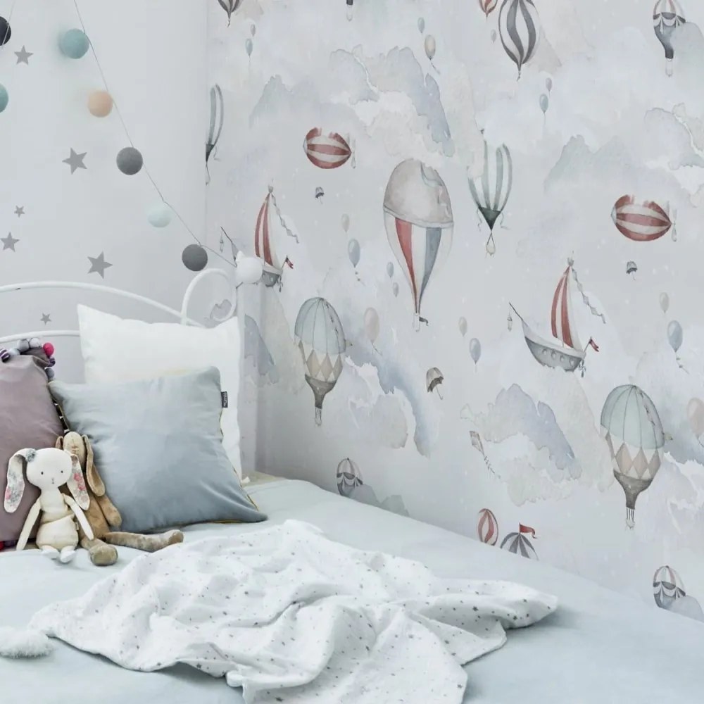 Tapeta balóniky dobrodružstvo 280x100 cm