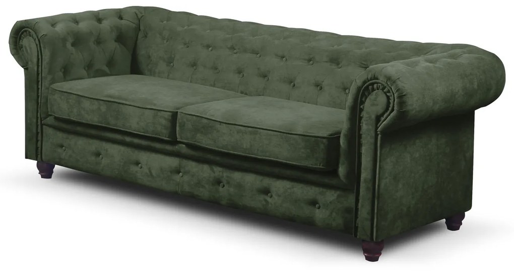Pohovka Infinity Chesterfield II Čierna