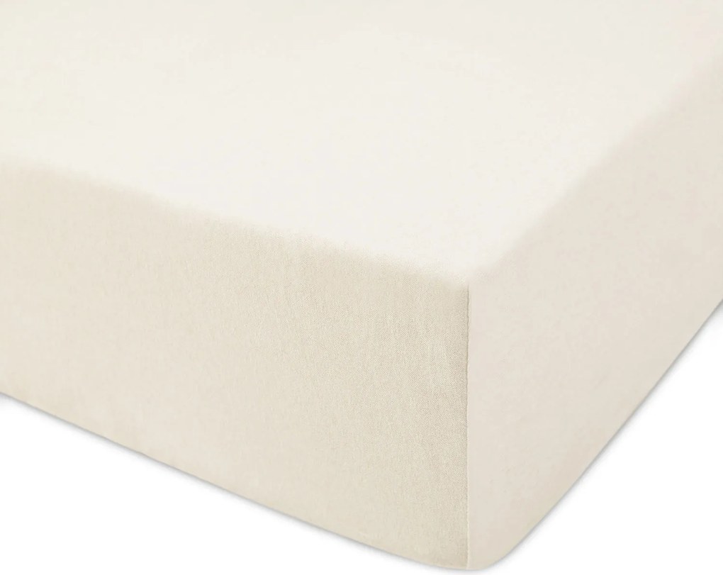JERSEY PRESTIERADLO PREMIUM 90X200 CM PRÍRODNÁ
