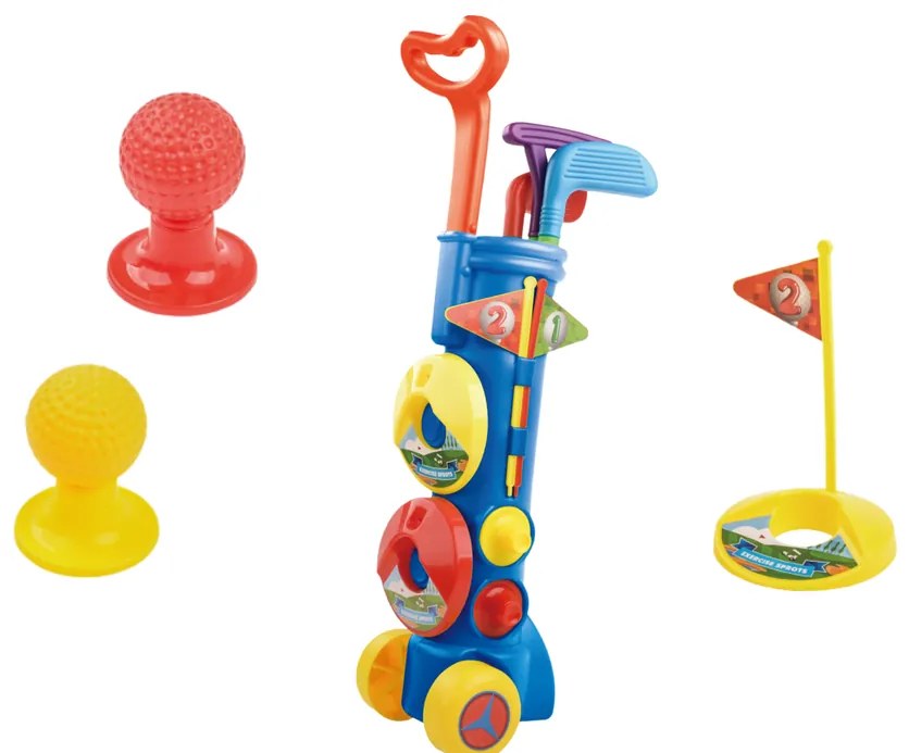 LEAN TOYS Golfový set pre deti – Minigolf