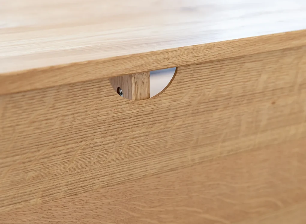 PROXIMA.store - Luxusný dubový TV stolík - MODERN LOFT FARBA: dub, ROZMER: dĺžka TV stolíka 160 cm