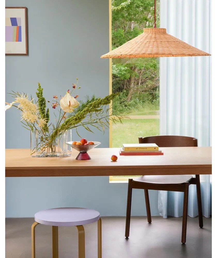 Červeno-modrá sklenená misa na ovocie ø 15 cm Bonbon – Hübsch