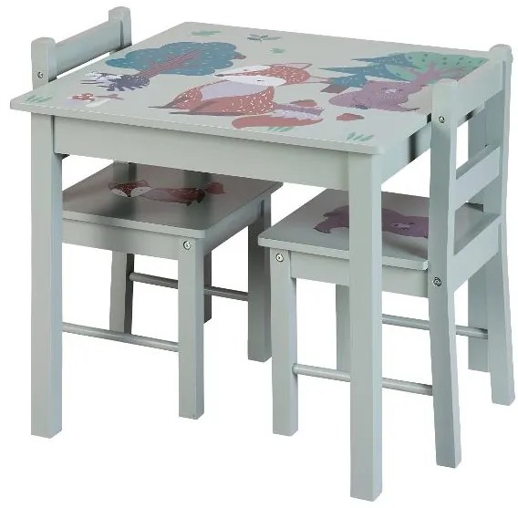 Livarno®  Detský stôl s 2 stoličkami  (100394100)