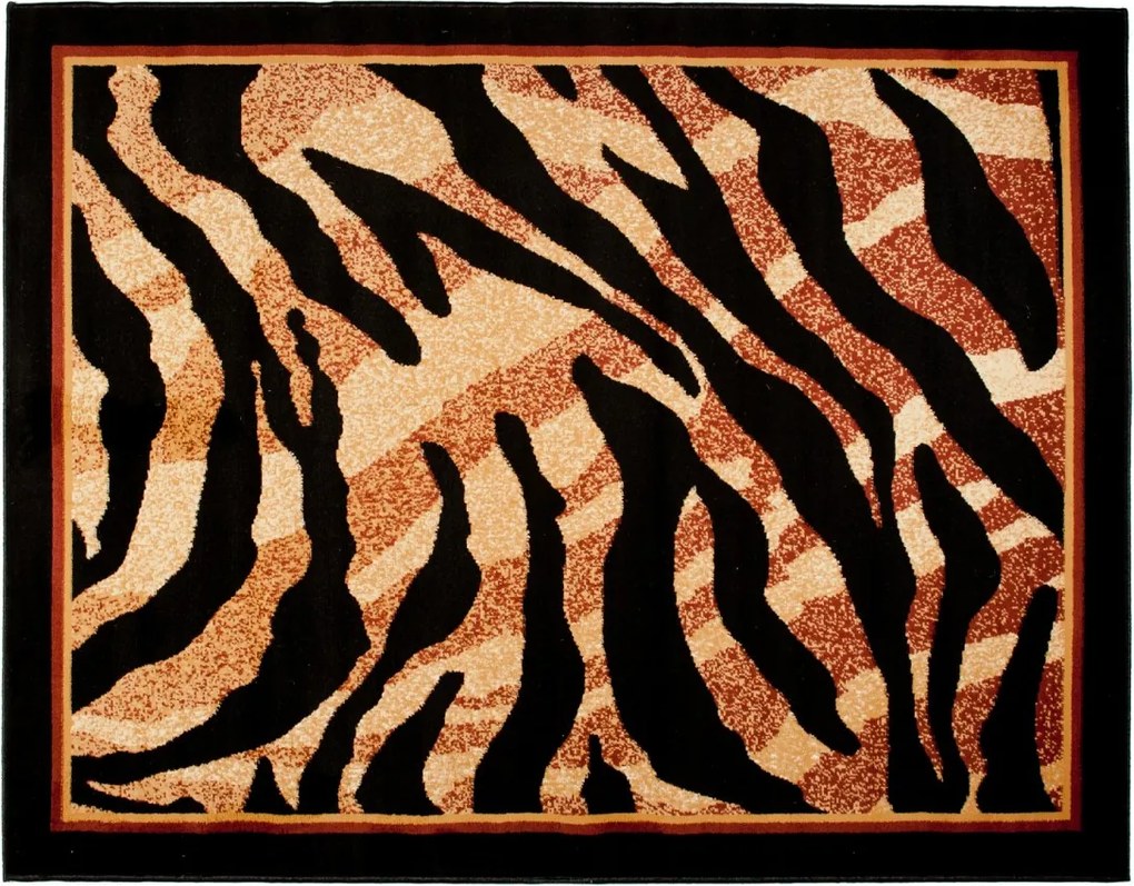 TA Koberec 6601A ČIERNY ATLAS PP Rozmer: 250x350 cm