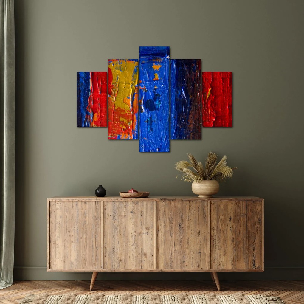 Obraz maliarskych farieb (150x105 cm)
