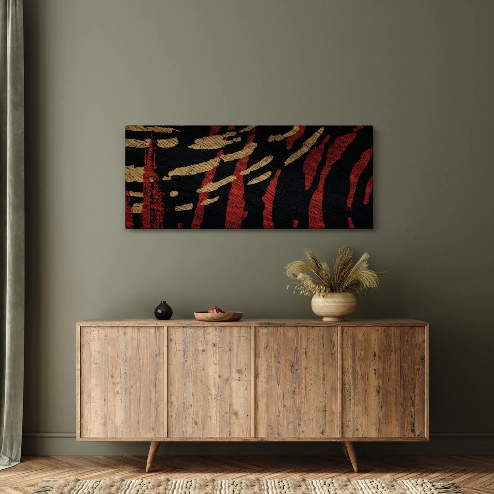 Obraz abstrakcie (120x50 cm)