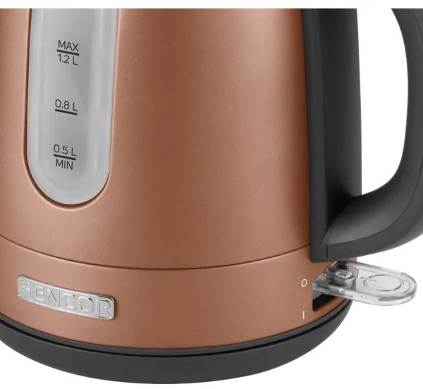 Sencor - Rýchlovarná kanvica 1,2 l 2150W/230V medená