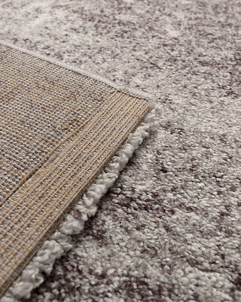 Koberec Softness silver/claret 200x290cm