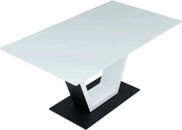 Jedálenský stôl 160x90 cm, rozkladací HT-D1931 WT