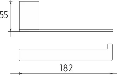 Nimco Držiak na toaletný papier KIBO - Ki 14055E-26