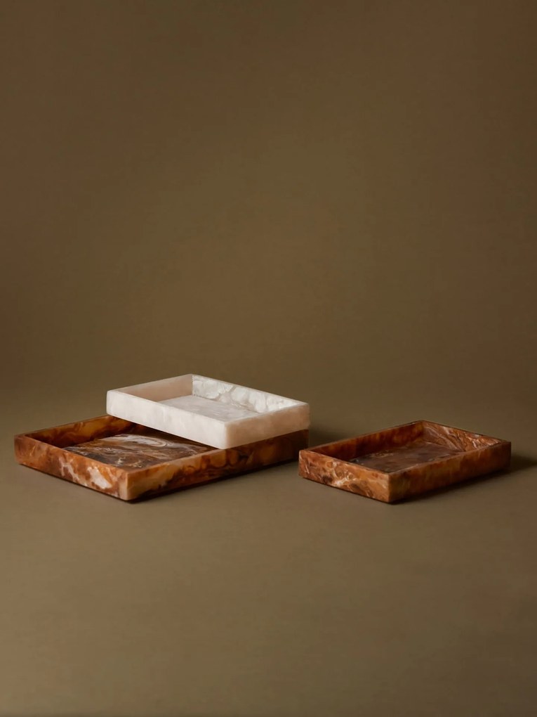 Ferm Living Podnos Mist Pearl 10 × 15 cm