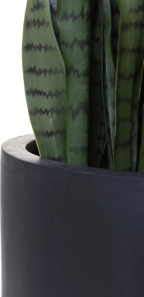 Kvetináč NEW RONDO, sklolaminát, Ø 43 cm, antracit