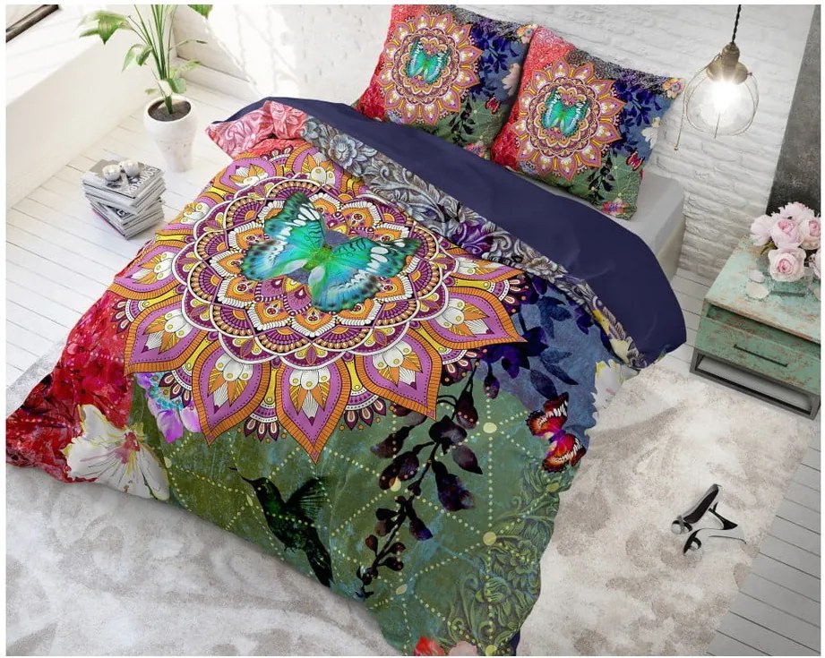Bavlnené obliečky na jednolôžko Sleeptime Zack, 140 × 220 cm