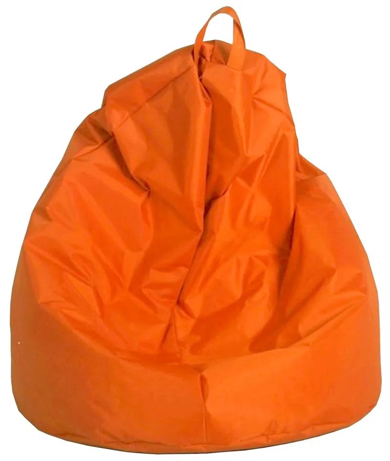 IDEA nábytok Sedací vak STANDARD oranžový s náplňou