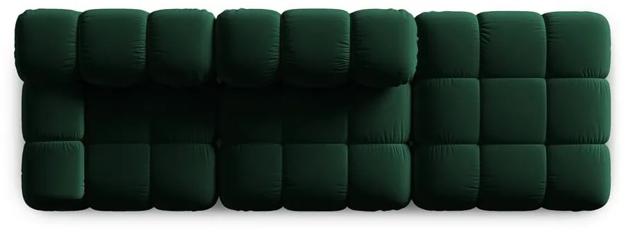 Zelená zamatová pohovka 282 cm Bellis – Micadoni Home