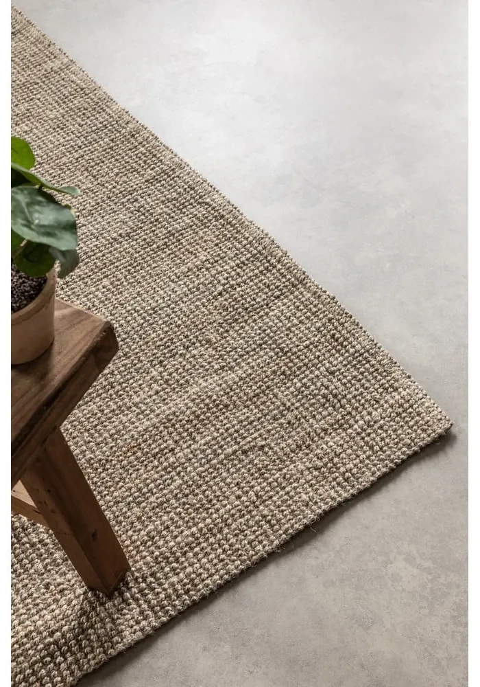Béžový jutový koberec 80x150 cm Bouclé – Hanse Home