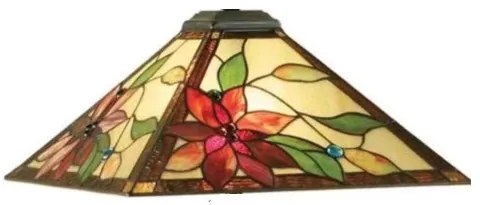 Vitráž tienidlo na lampu ALYA Ø43