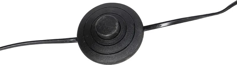 Stojaca lampa s tienidlom z ľanu hnedá 45 cm - Classico